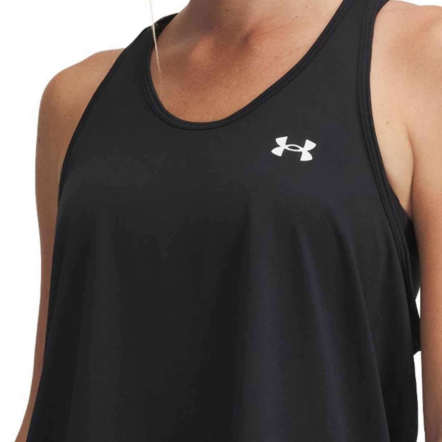 Under Armour Γυναικεία Αθλητική Μπλούζα Αμάνικη Μαύρη 1389854-001