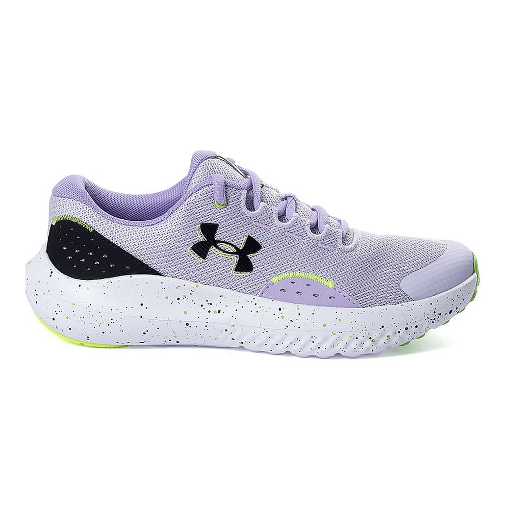 Under Armour Surge 4 Αθλητικά Παιδικά Παπούτσια Running με Κορδόνια Μωβ 3027108-535