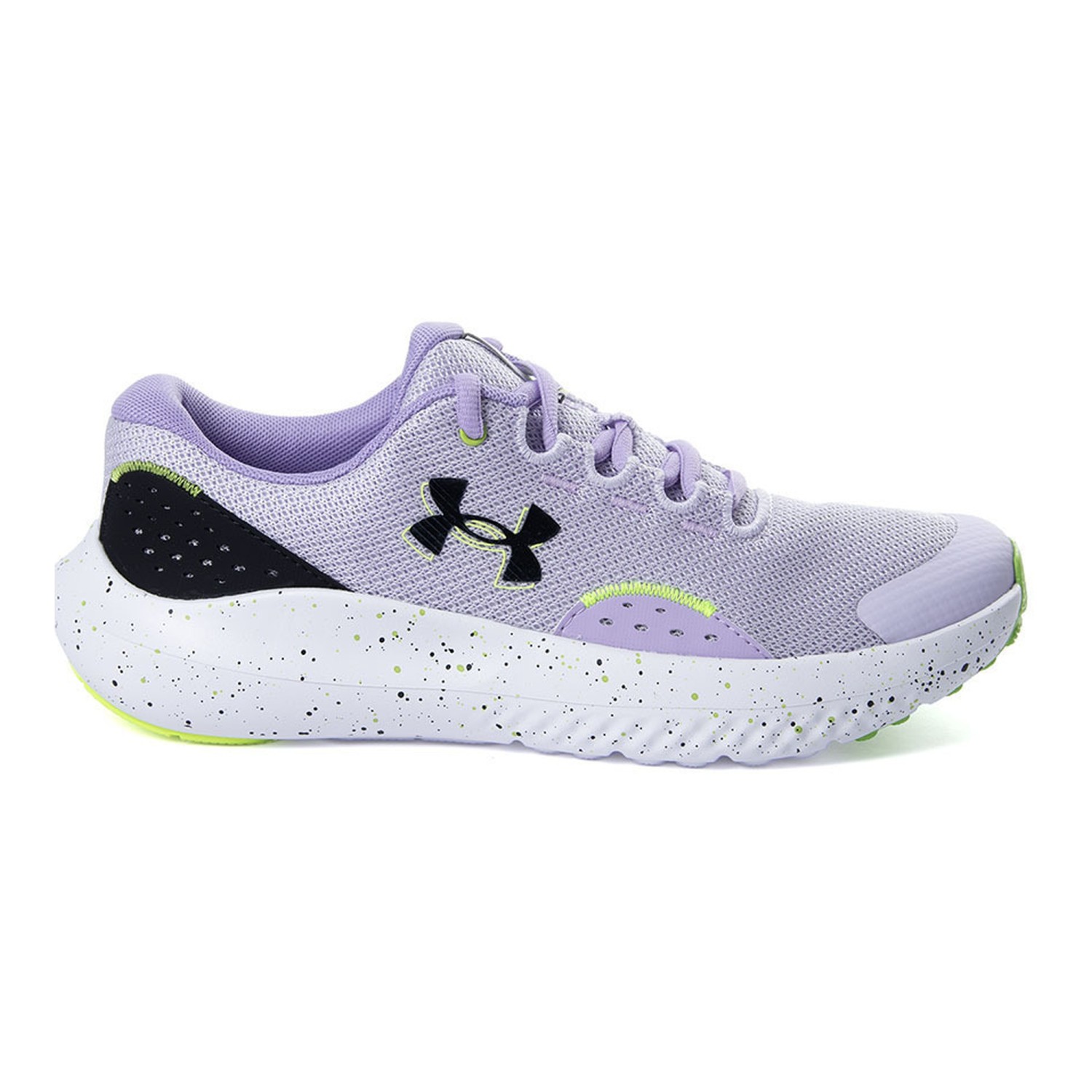 Under Armour Surge 4 Αθλητικά Παιδικά Παπούτσια Running με Κορδόνια Μωβ 3027108-535
