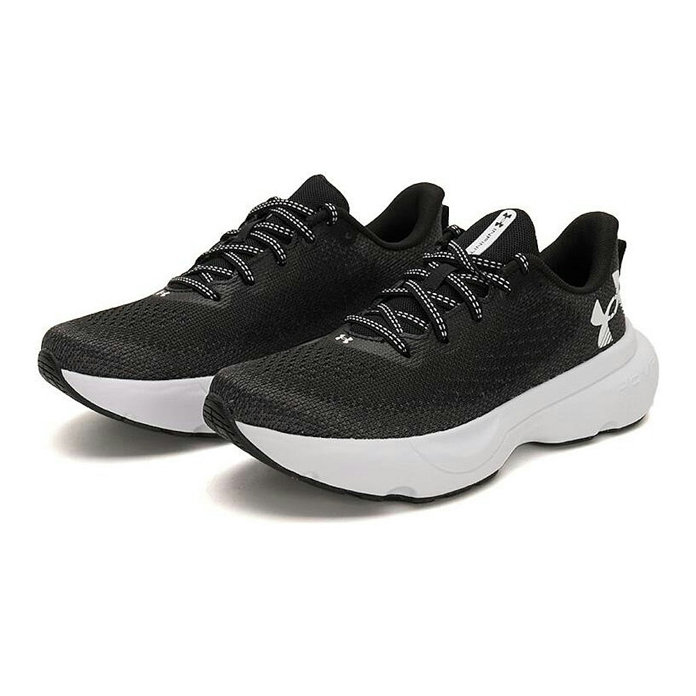 (W) Under Armour HOVR Infinite 'Hitam Putih' 3027524-001