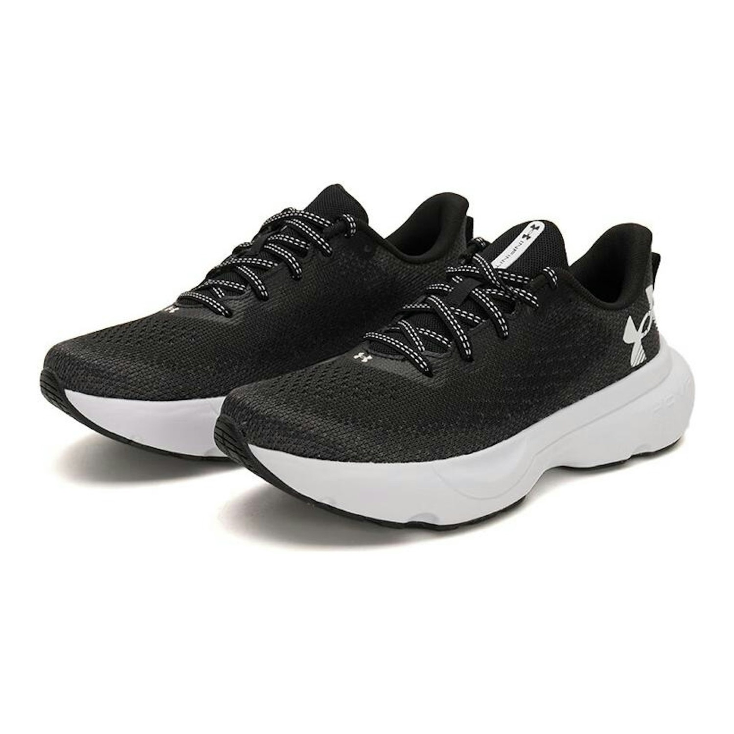 (W) Under Armour HOVR Infinite 'Hitam Putih' 3027524-001