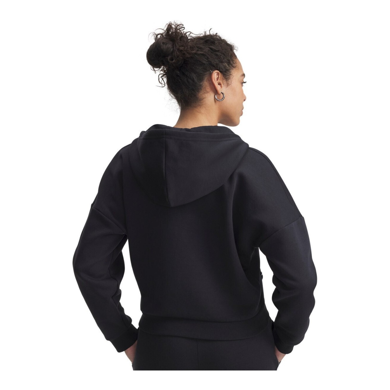 Under Armour Rival Γυναικείο Φούτερ με Κουκούλα Μαύρο 6003707-005