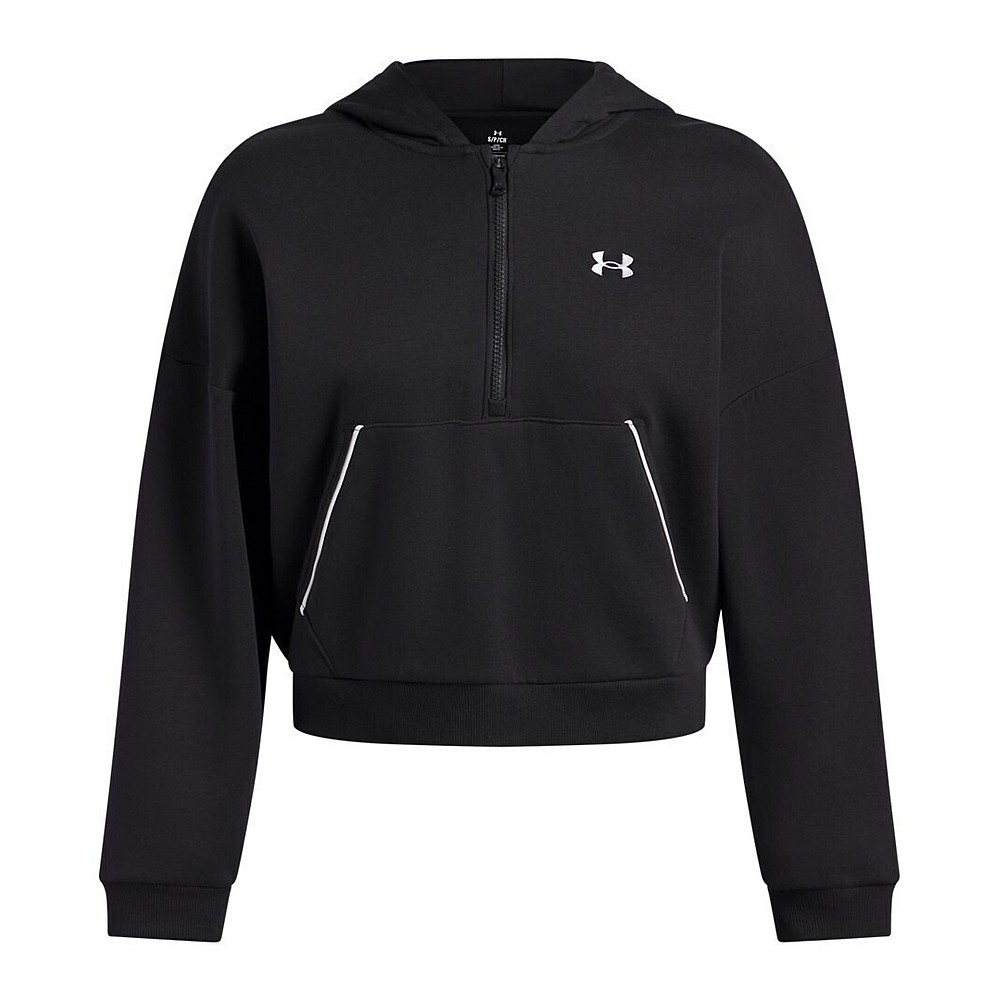 Under Armour Rival Γυναικείο Φούτερ με Κουκούλα Μαύρο 6003707-005