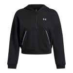 Under Armour Rival Γυναικείο Φούτερ με Κουκούλα Μαύρο 6003707-005