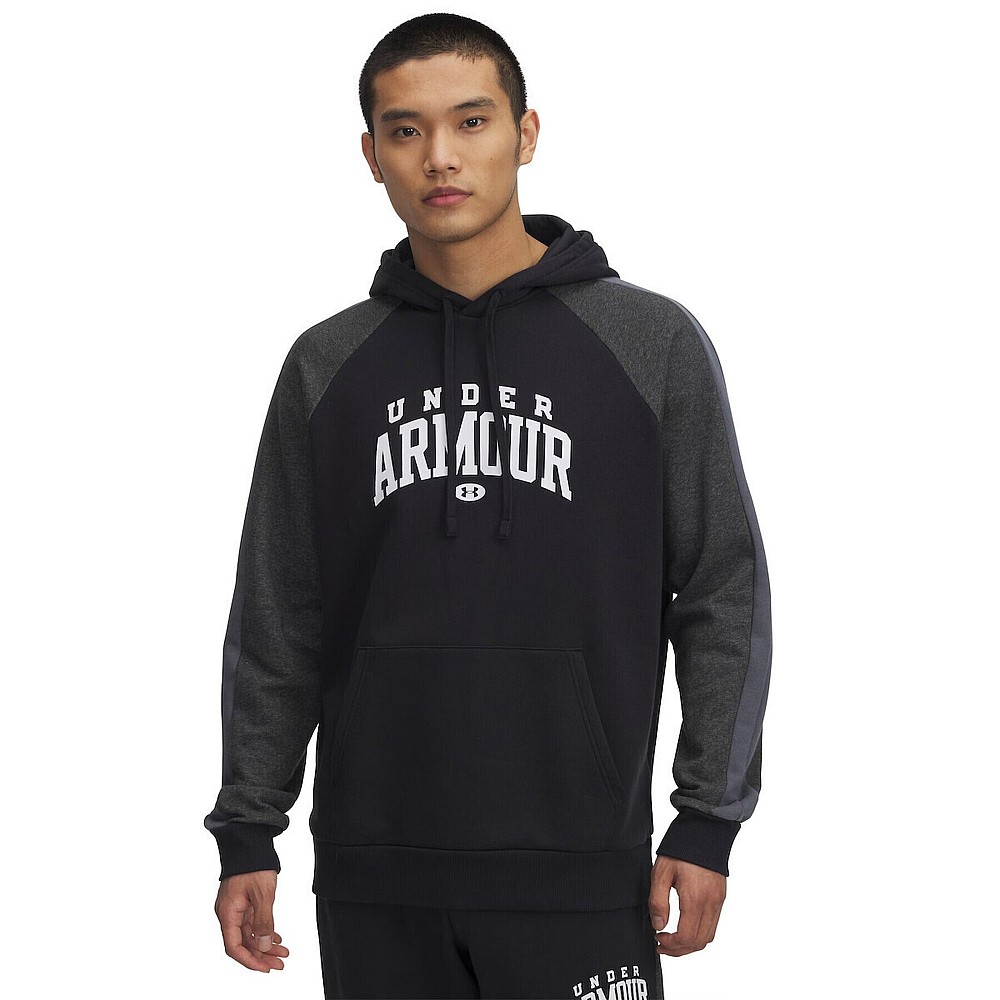 Under Armour Φούτερ με Κουκούλα Μαυρο 6003958-001