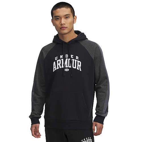 Under Armour Φούτερ με Κουκούλα Μαυρο 6003958-001