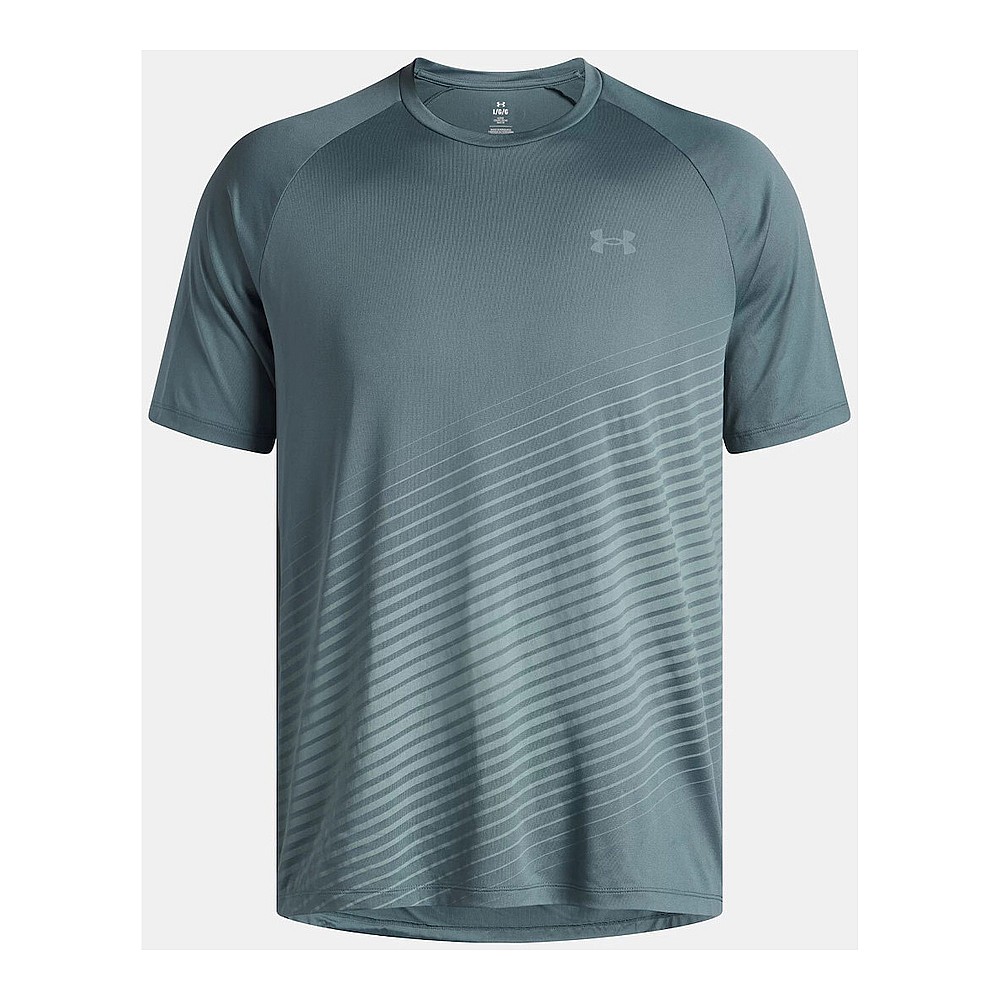 Under Armour Ua M Αθλητικό T-shirt Πετρόλ 6005916-587