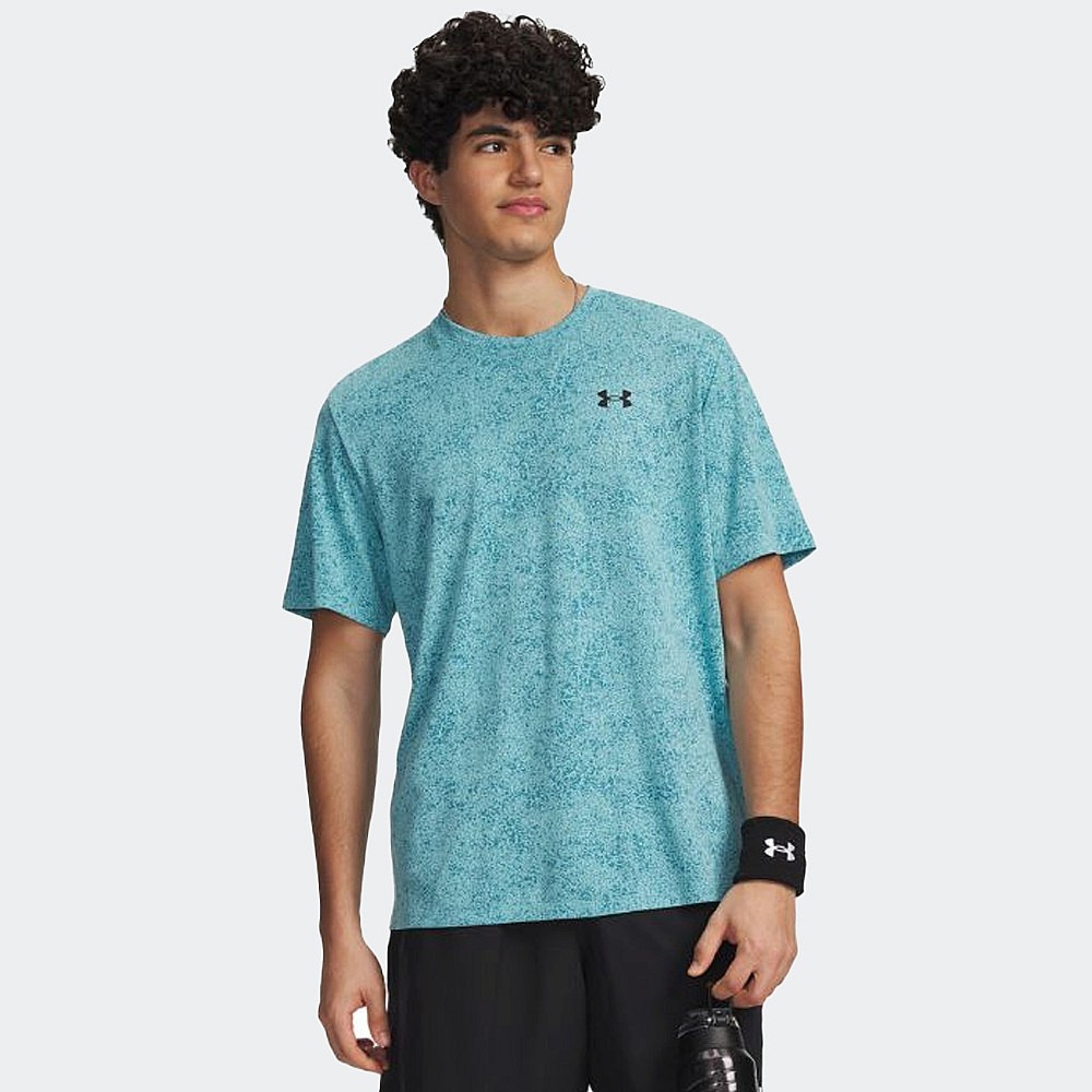 Under Armour Novelty Αθλητικό T-shirt Μπλε 6005920-425