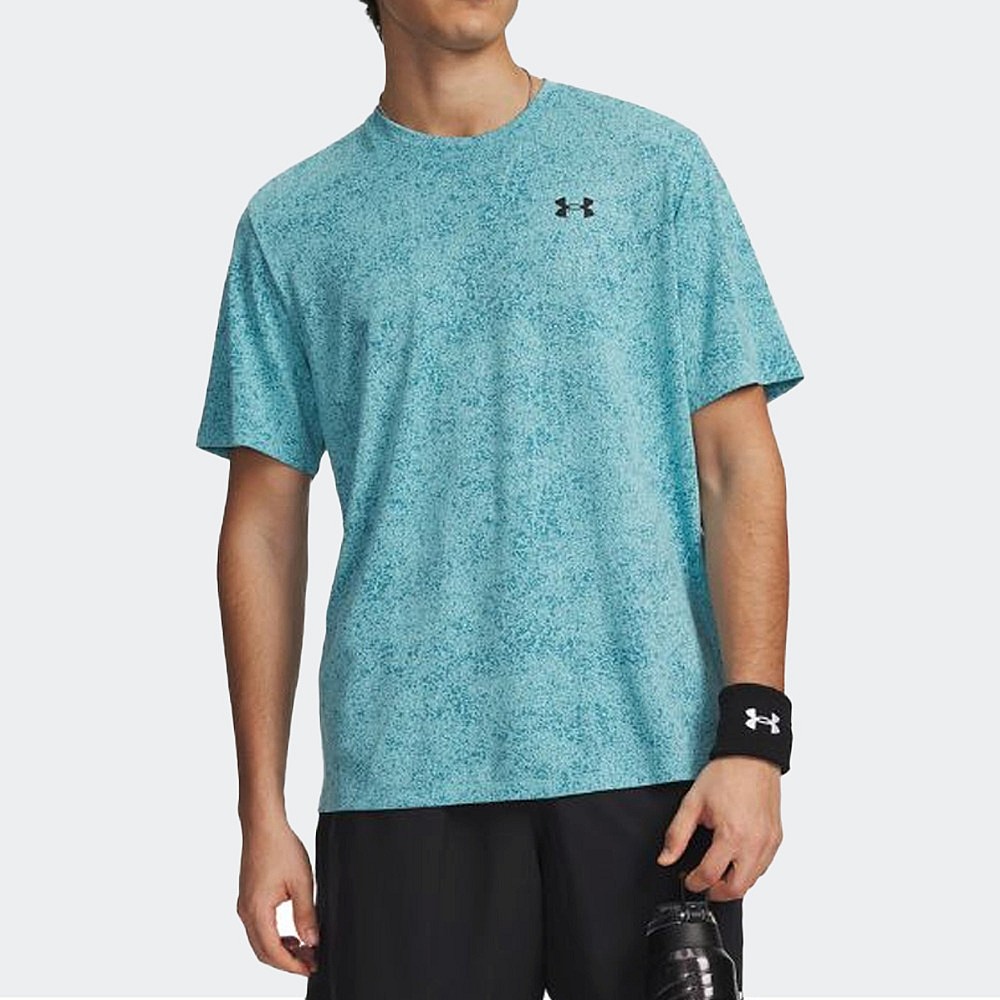 Under Armour Novelty Αθλητικό T-shirt Μπλε 6005920-425