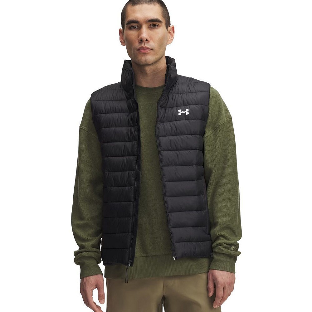 Under Armour Αμάνικο Μπουφάν Μαύρο 6006364-001