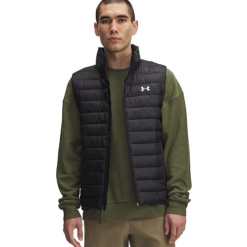 Under Armour Αμάνικο Μπουφάν Μαύρο 6006364-001