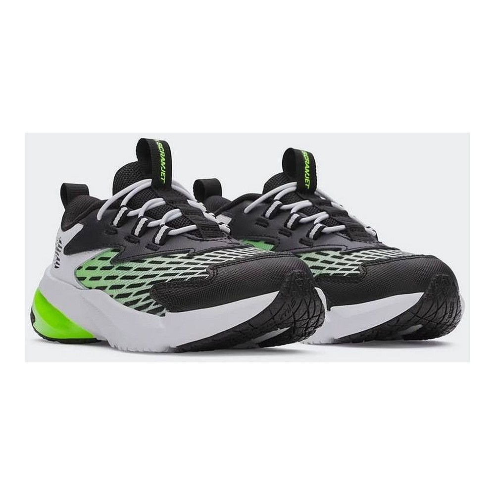 Under Armour Bps Scramjet 7 Αθλητικά Παιδικά Παπούτσια Running με Κορδόνια Λευκά 6006928-100