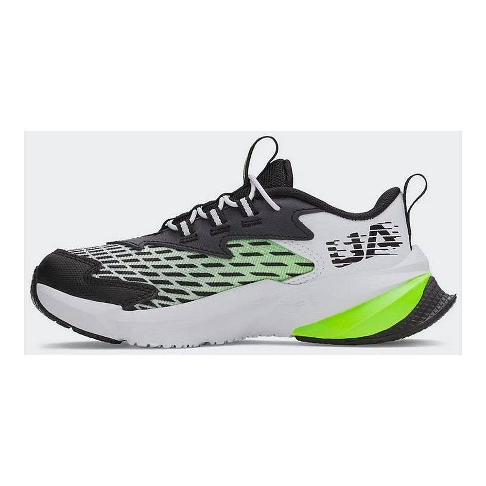 Under Armour Bps Scramjet 7 Αθλητικά Παιδικά Παπούτσια Running με Κορδόνια Λευκά 6006928-100