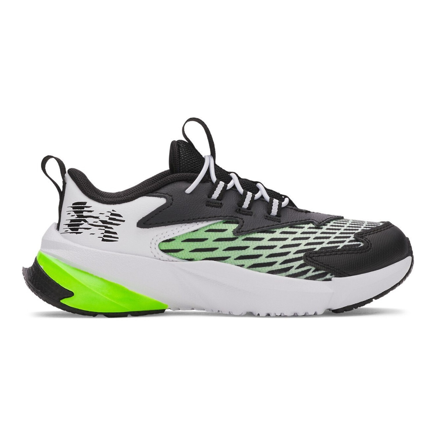Under Armour Bps Scramjet 7 Αθλητικά Παιδικά Παπούτσια Running με Κορδόνια Λευκά 6006928-100