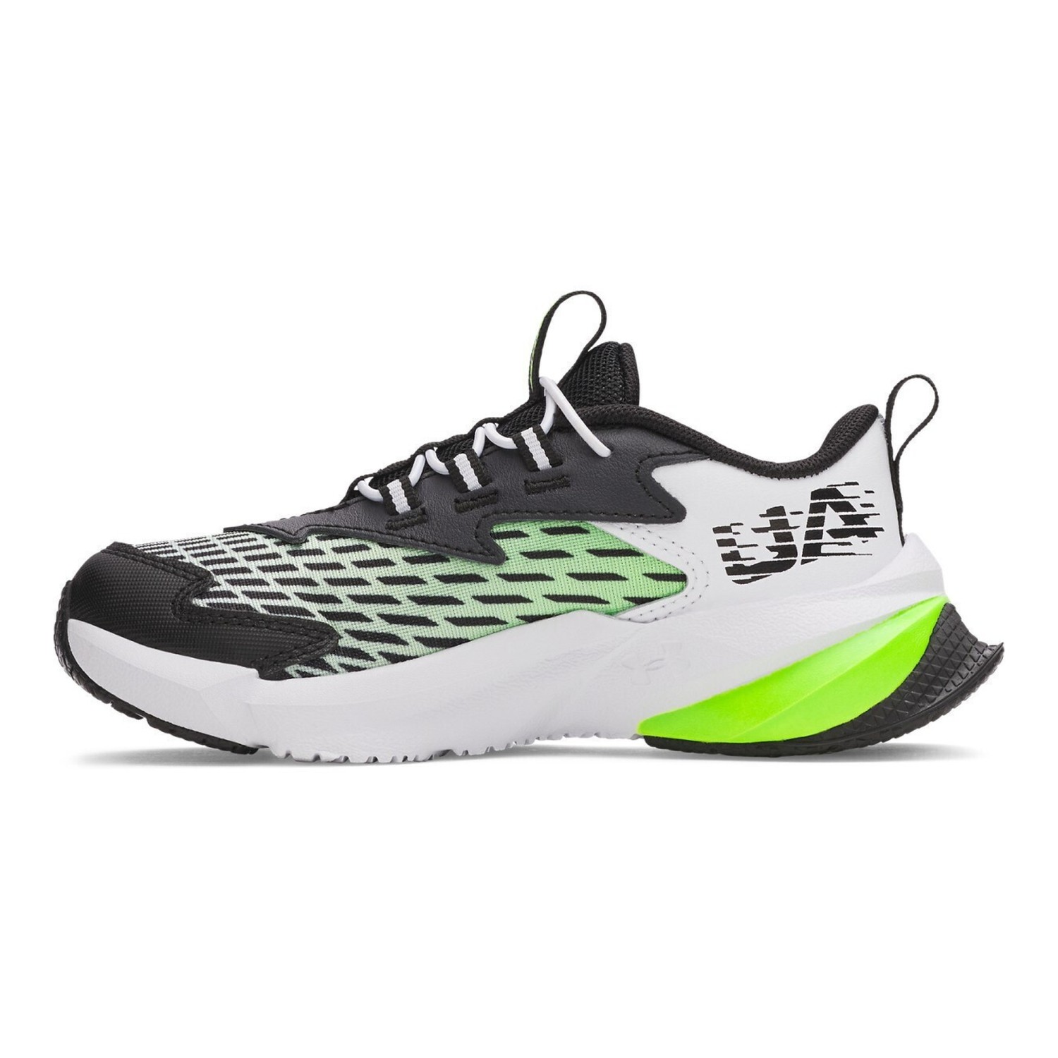 Under Armour Bps Scramjet 7 Αθλητικά Παιδικά Παπούτσια Running με Κορδόνια Λευκά 6006928-100