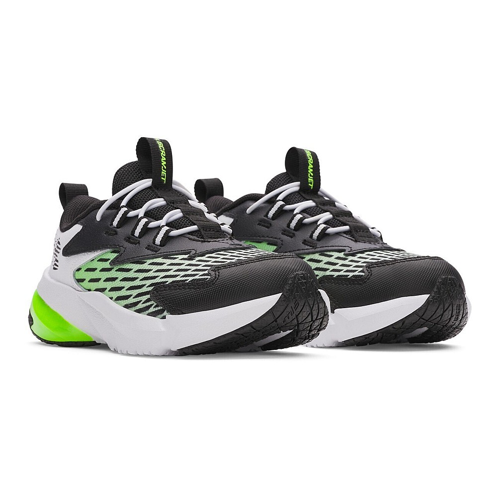 Under Armour Bps Scramjet 7 Αθλητικά Παιδικά Παπούτσια Running με Κορδόνια Λευκά 6006928-100