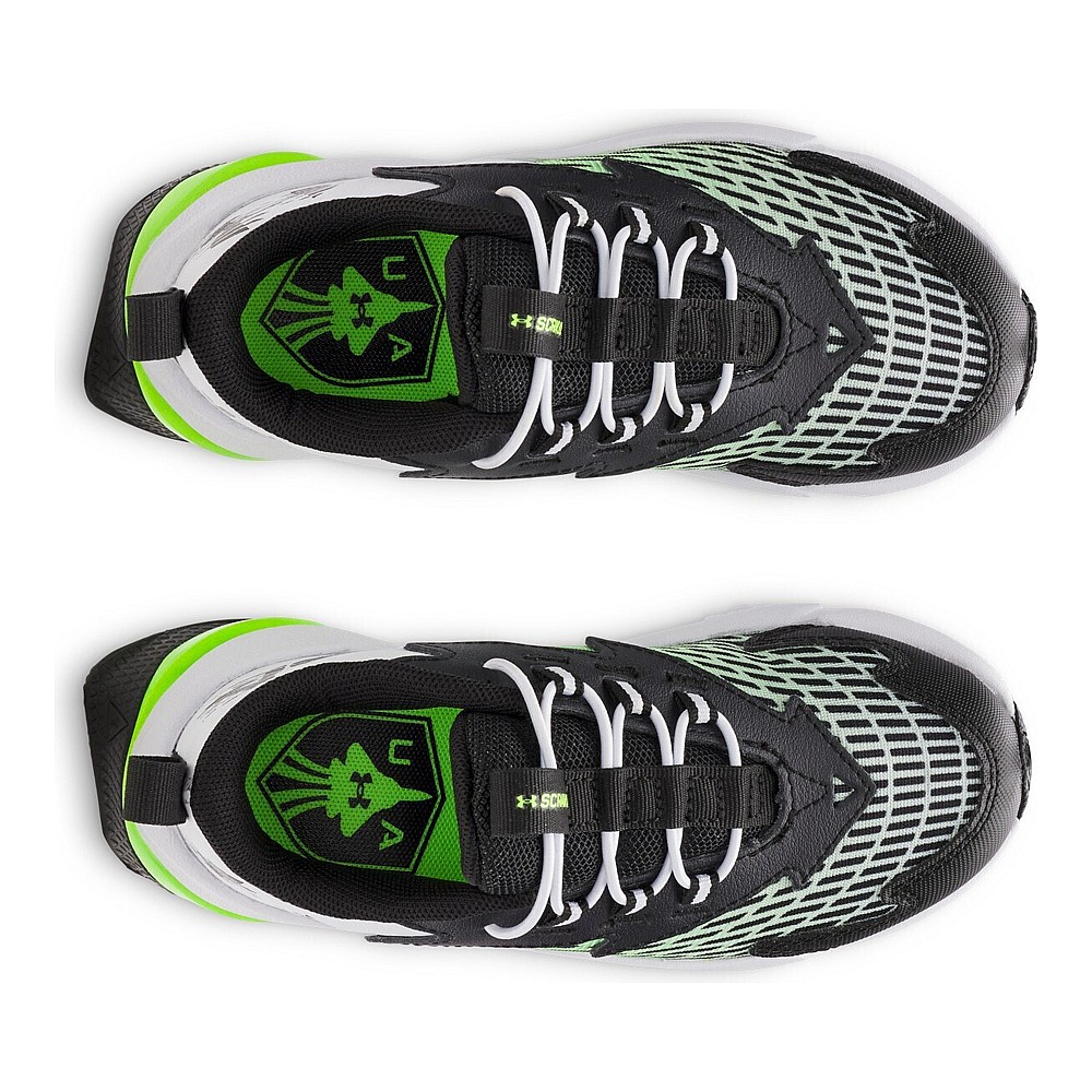 Under Armour Bps Scramjet 7 Αθλητικά Παιδικά Παπούτσια Running με Κορδόνια Λευκά 6006928-100