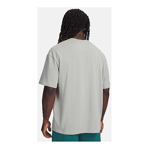 Under Armour Heavyweight Wordmark Αθλητικό T-shirt Γκρι 6009266-069