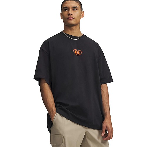 Under Armour Αθλητικό T-shirt Μαύρο 6009329-001