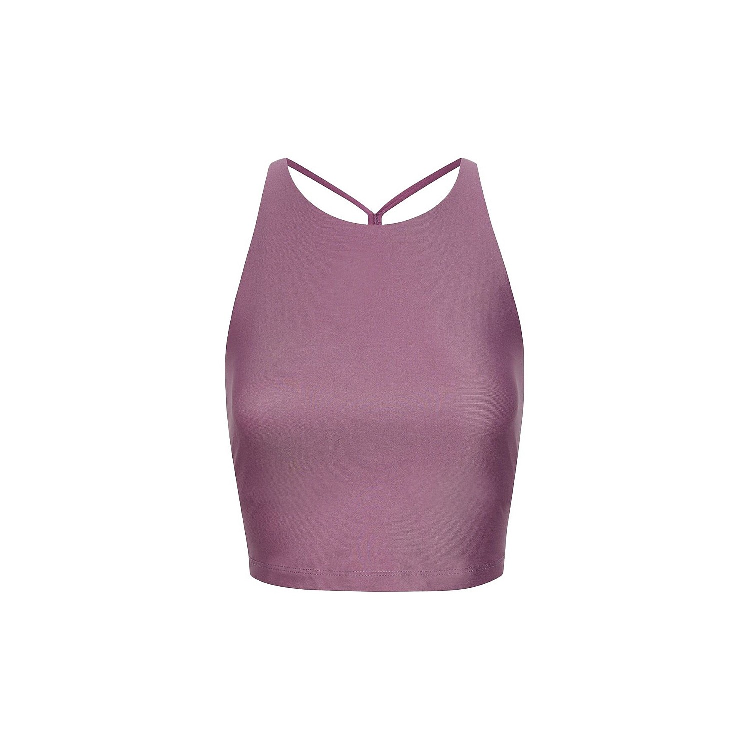 Γυναικείο Αμάνικο Crop Top με Στρογγυλή Λαιμόκοψη SUGARFREE
