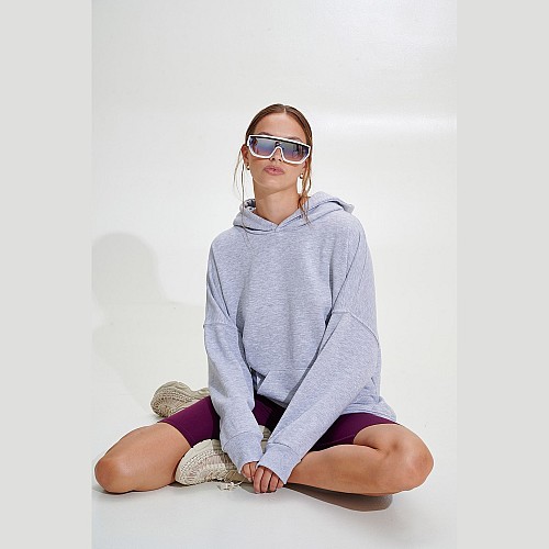 Γυναικείο Φούτερ με Κουκούλα Oversized SUGARFREE