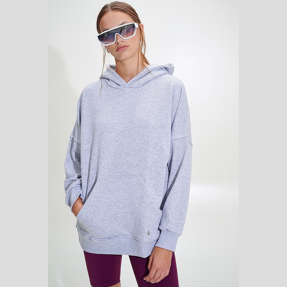 Γυναικείο Φούτερ με Κουκούλα Oversized SUGARFREE