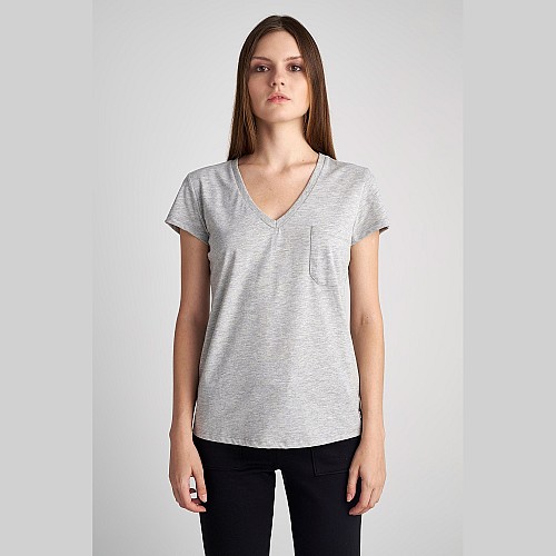 Γυναικείο Κοντομάνικο T-Shirt με Τσέπη SUGARFREE