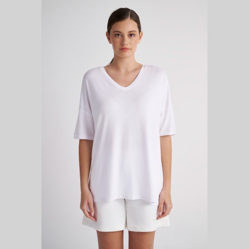 Γυναικεία Μπλούζα Oversized με Λαιμόκοψη V SUGARFREE