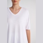 Γυναικεία Μπλούζα Oversized με Λαιμόκοψη V SUGARFREE