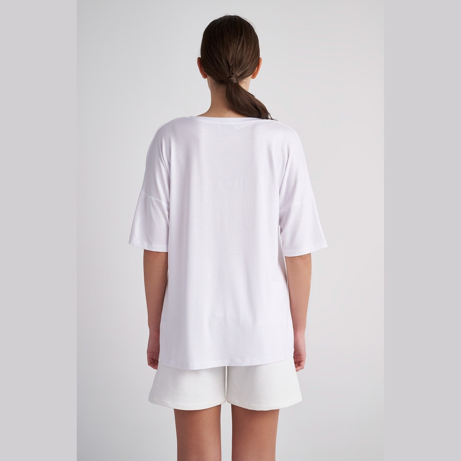 Γυναικεία Μπλούζα Oversized με Λαιμόκοψη V SUGARFREE