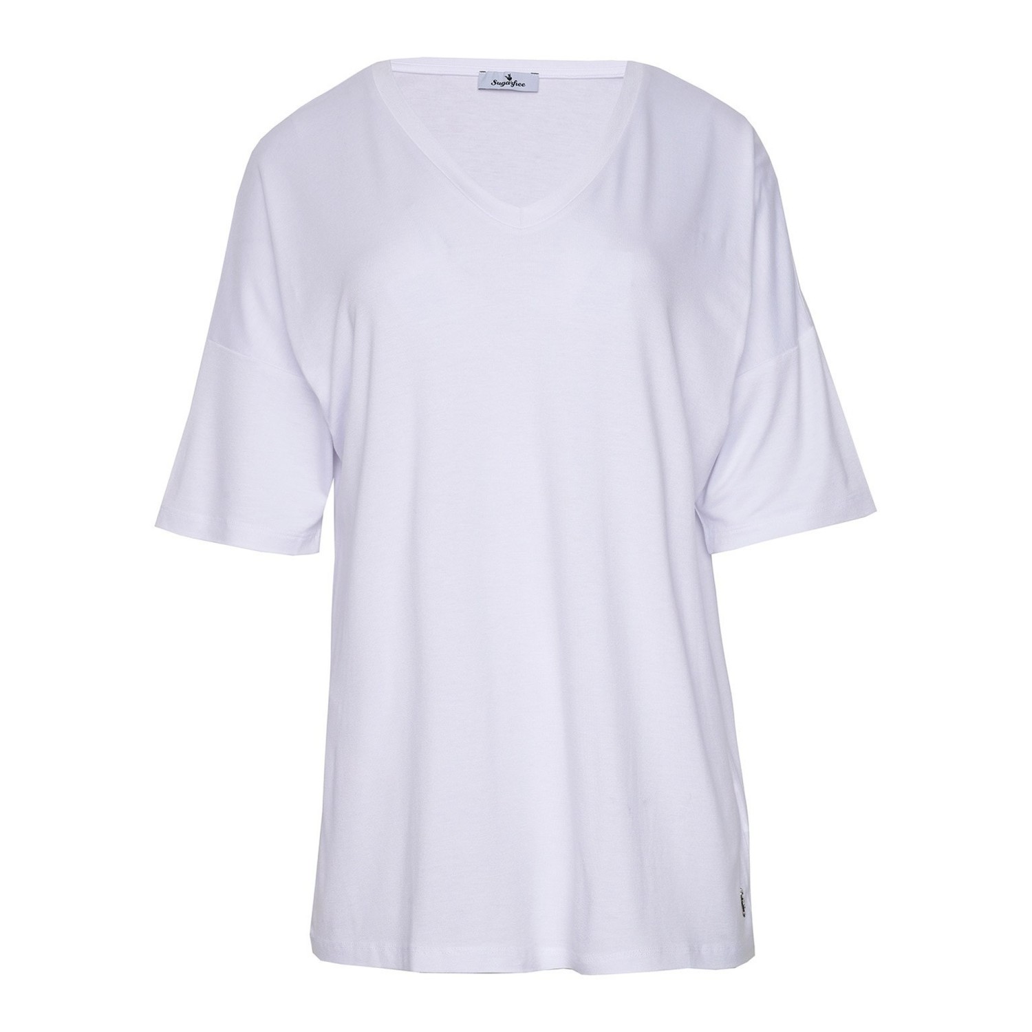 Γυναικεία Μπλούζα Oversized με Λαιμόκοψη V SUGARFREE