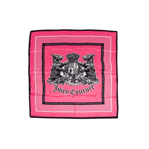 Γυναικείο Φουλάρι με Σκότσικα Σκυλάκια JUICY COUTURE