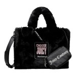 Γυναικεία Τσάντα Χειρός με Γούνινη Υφή JUICY COUTURE