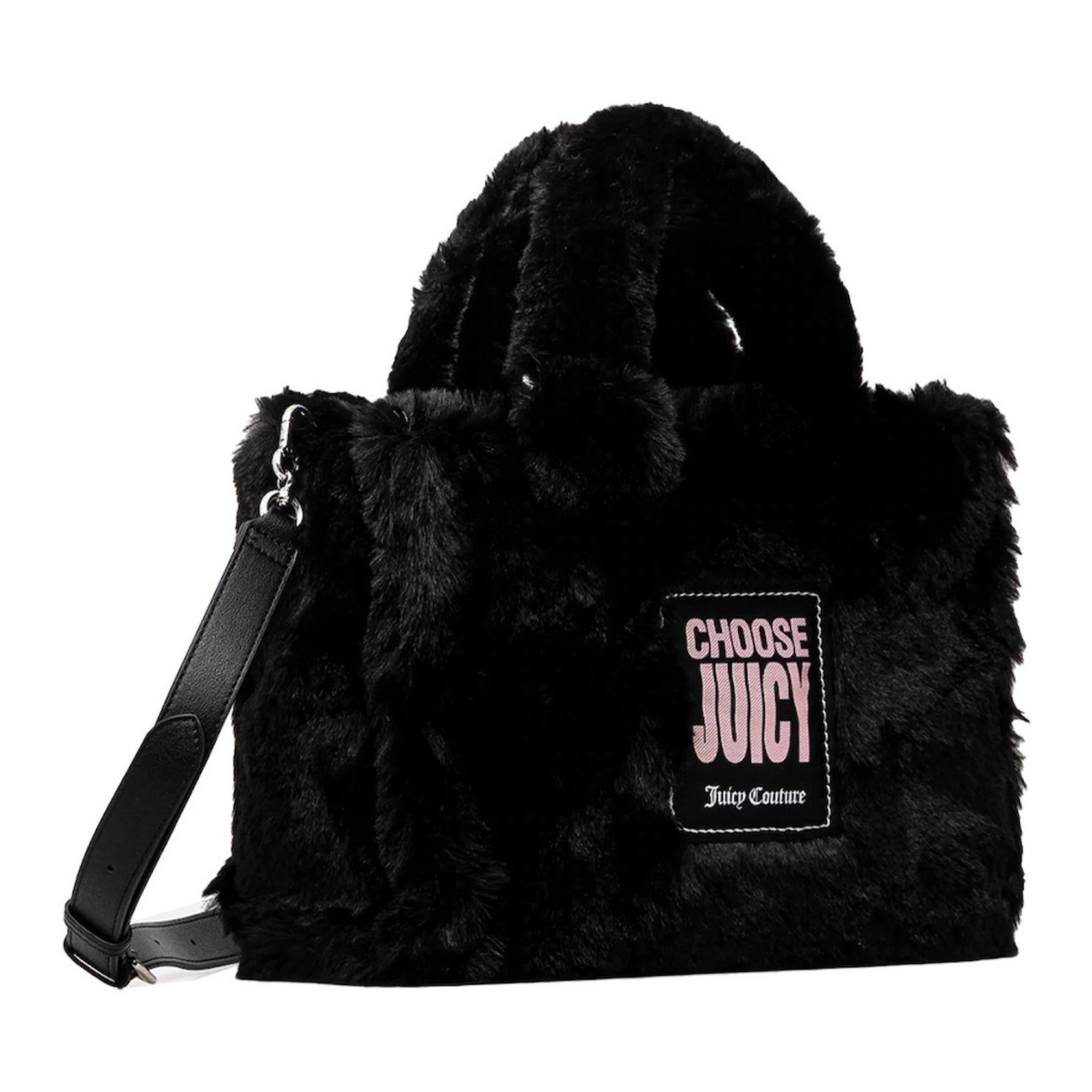 Γυναικεία Τσάντα Χειρός με Γούνινη Υφή JUICY COUTURE