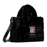 Γυναικεία Τσάντα Χειρός με Γούνινη Υφή JUICY COUTURE
