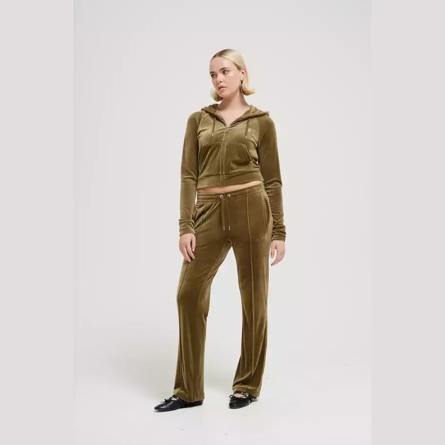 Γυναικείο Παντελόνι Φόρμας Tina Φαρδιά Γραμμή JUICY COUTURE Γυναικείο Παντελόνι Φόρμας Tina Φαρδιά Γραμμή JUICY COUTURE