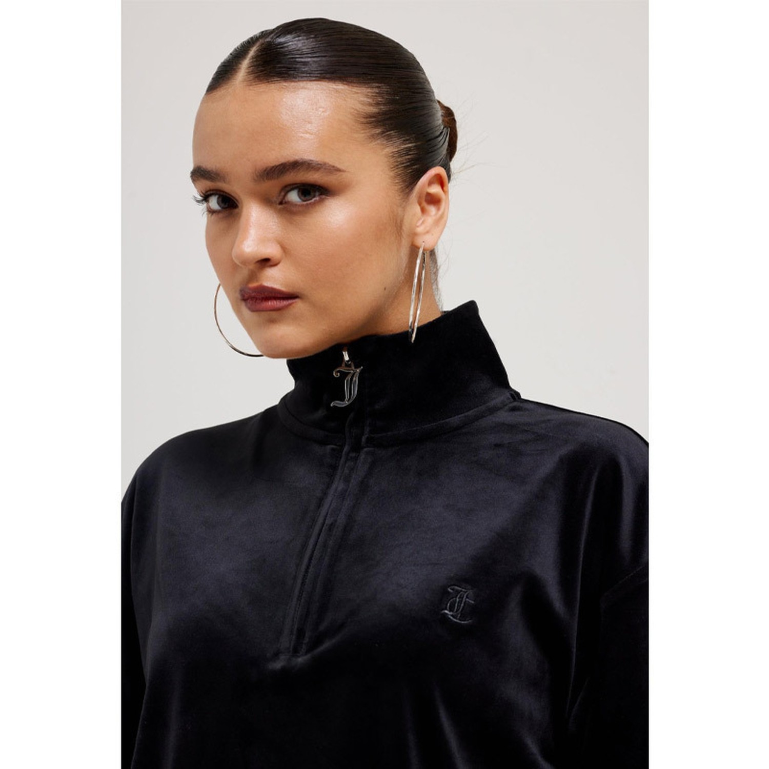 Γυναικεία Μπλούζα Φόρμας Half Zip JUICY COUTURE Γυναικεία Μπλούζα Φόρμας Half Zip JUICY COUTURE