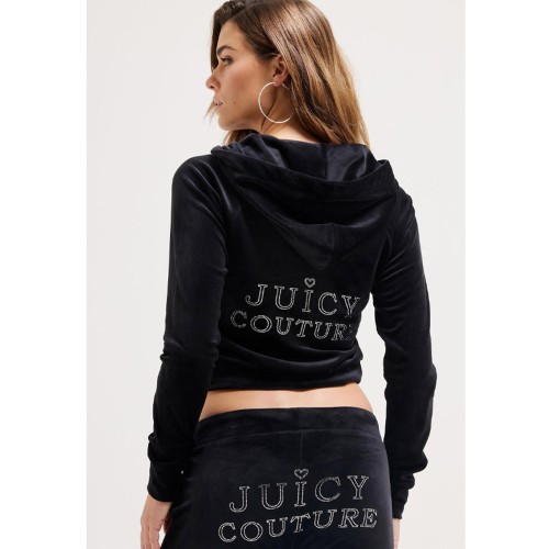 Γυναικεία Ζακέτα με Κουκούλα και Λογότυπο JUICY COUTURE