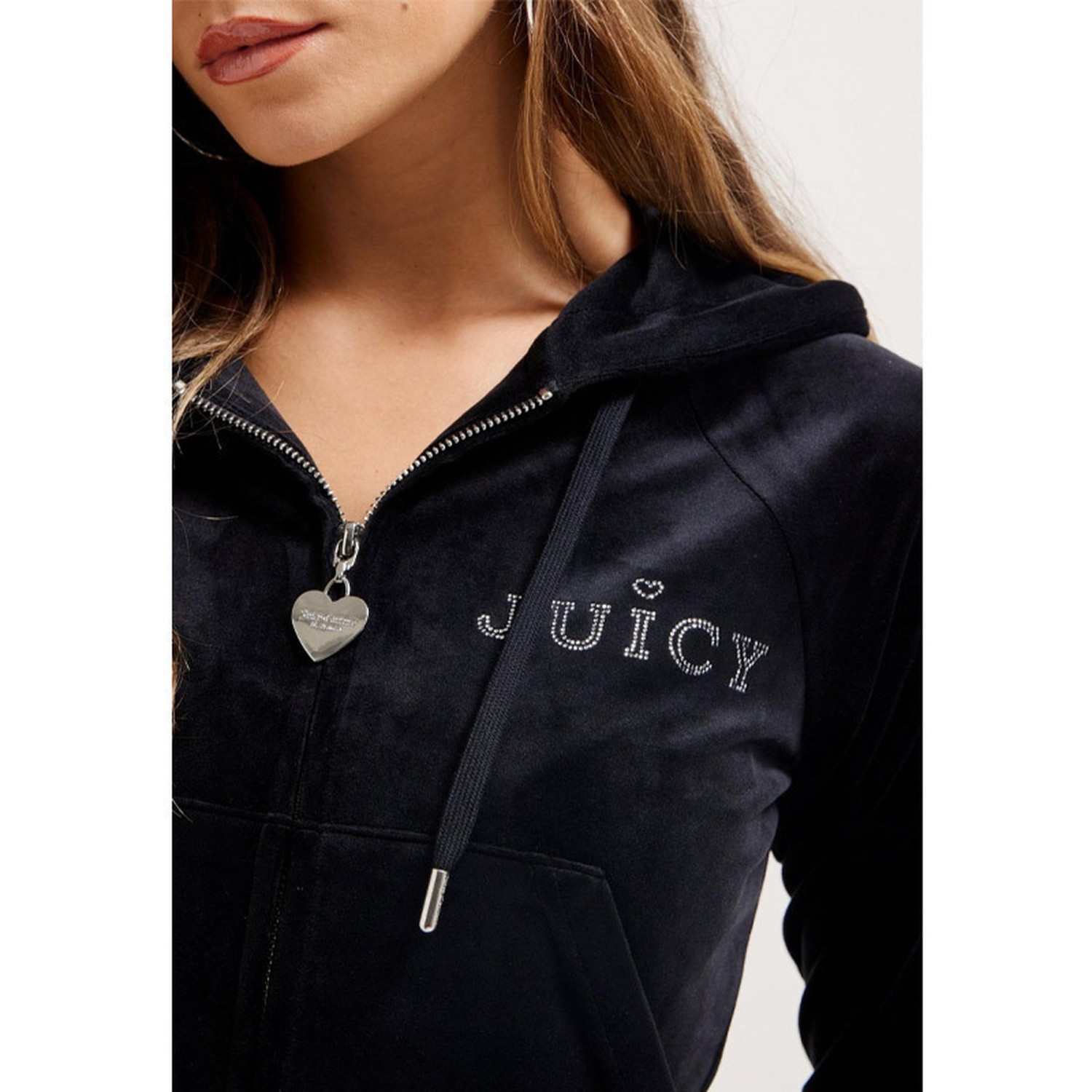 Γυναικεία Ζακέτα με Κουκούλα και Λογότυπο JUICY COUTURE