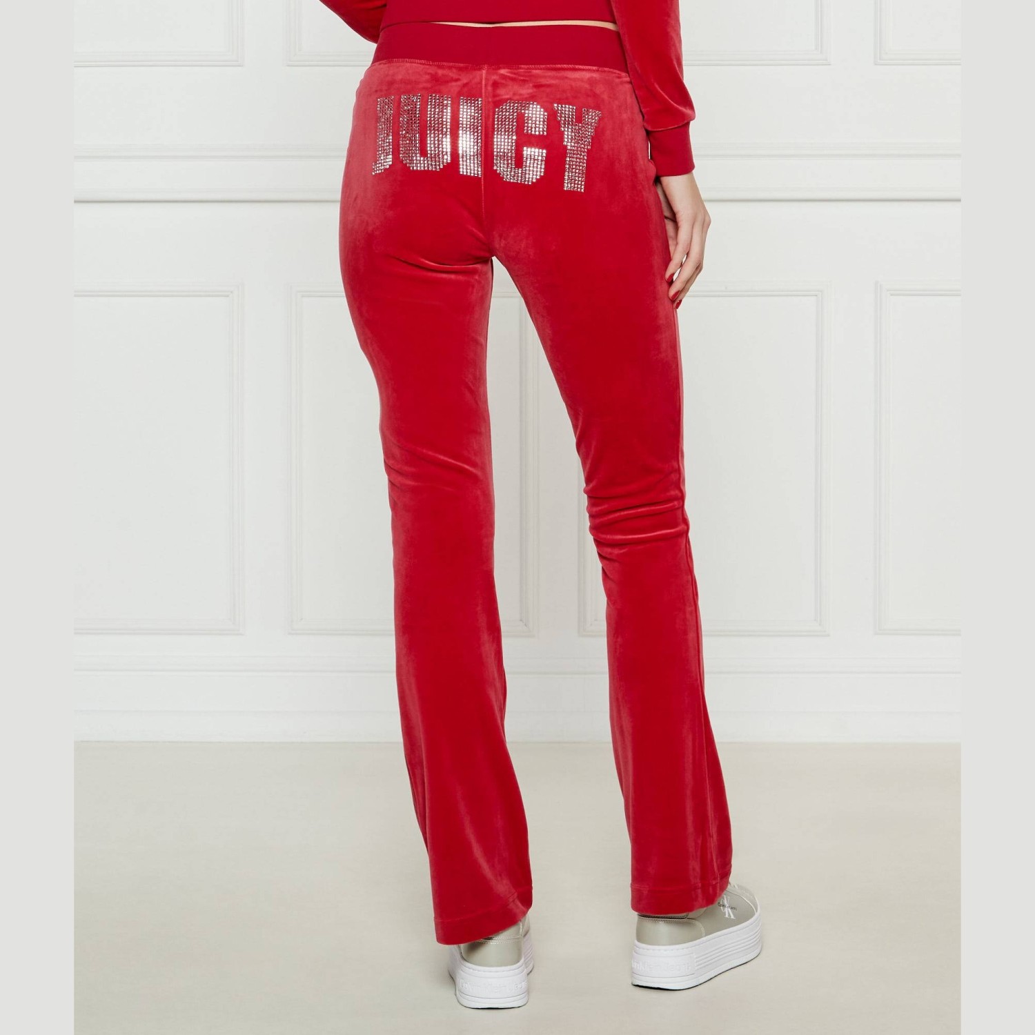 Γυναικείο Παντελόνι Φόρμας Velour με Λογότυπο JUICY COUTURE