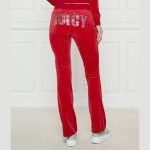 Γυναικείο Παντελόνι Φόρμας Velour με Λογότυπο JUICY COUTURE