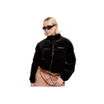 Γυναικείο Cropped Μπουφάν Puffa Βελουτέ JUICY COUTURE Γυναικείο Cropped Μπουφάν Puffa Βελουτέ JUICY COUTURE