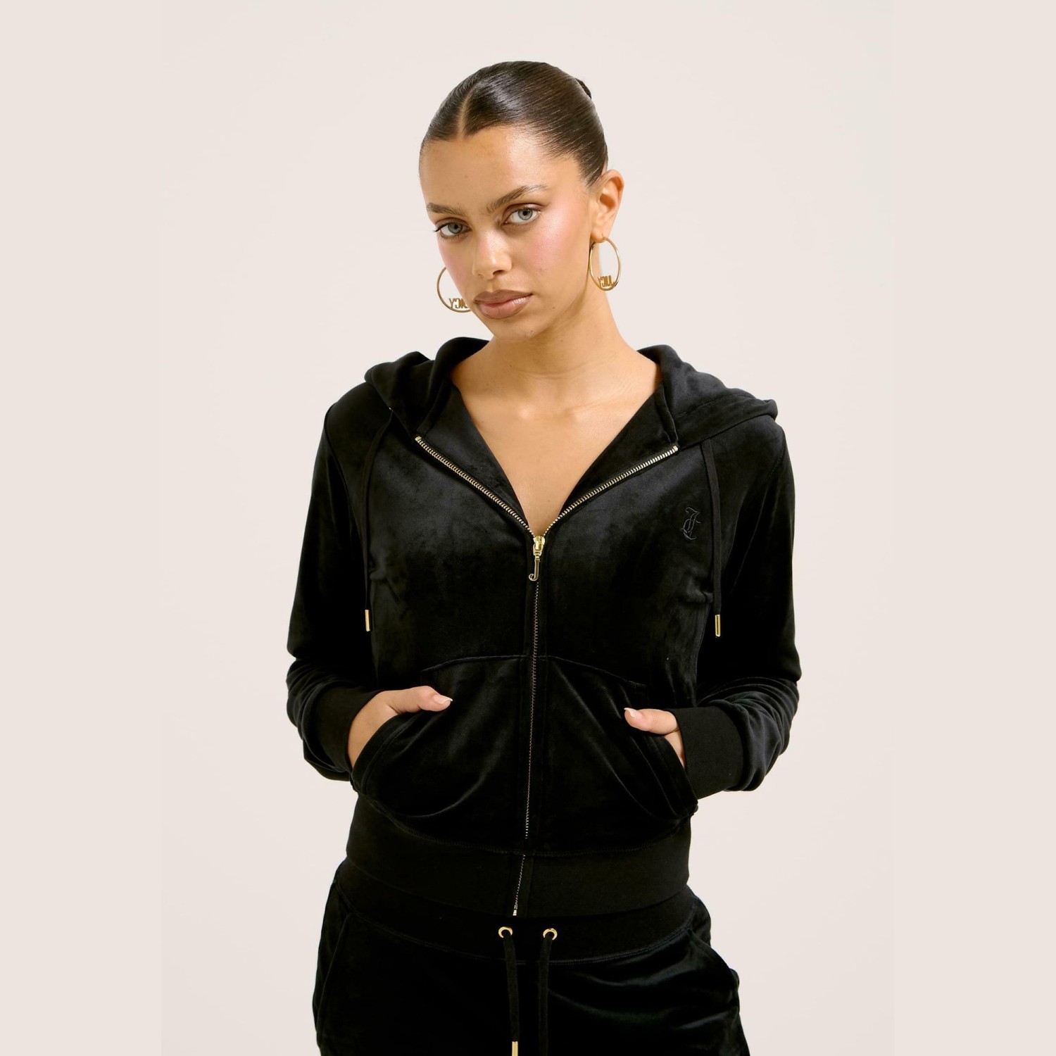 Γυναικεία Ζακέτα με Κουκούλα Velour JUICY COUTURE