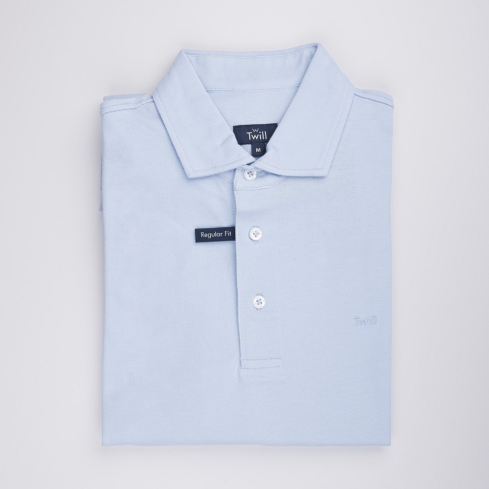 Unisex Κοντομάνικη Πόλο Μπλούζα 100% Βαμβάκι TWILL