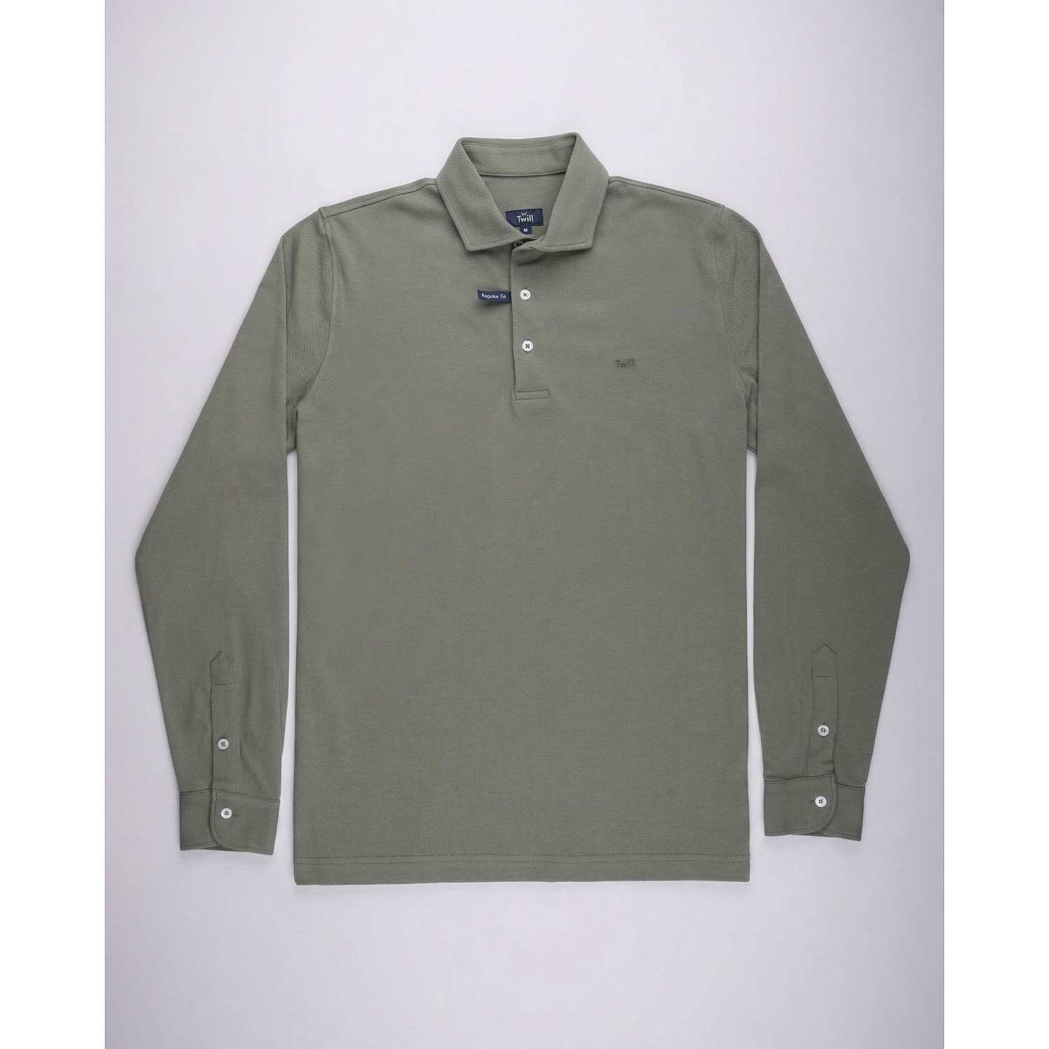 Unisex Πικέ Πόλο Μακρυμάνικο TWILL