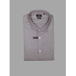 Unisex Πουκάμισο Μακρυμάνικο με Print Slim Fit TWILL