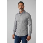 Unisex Πουκάμισο Μακρυμάνικο με Print Slim Fit TWILL