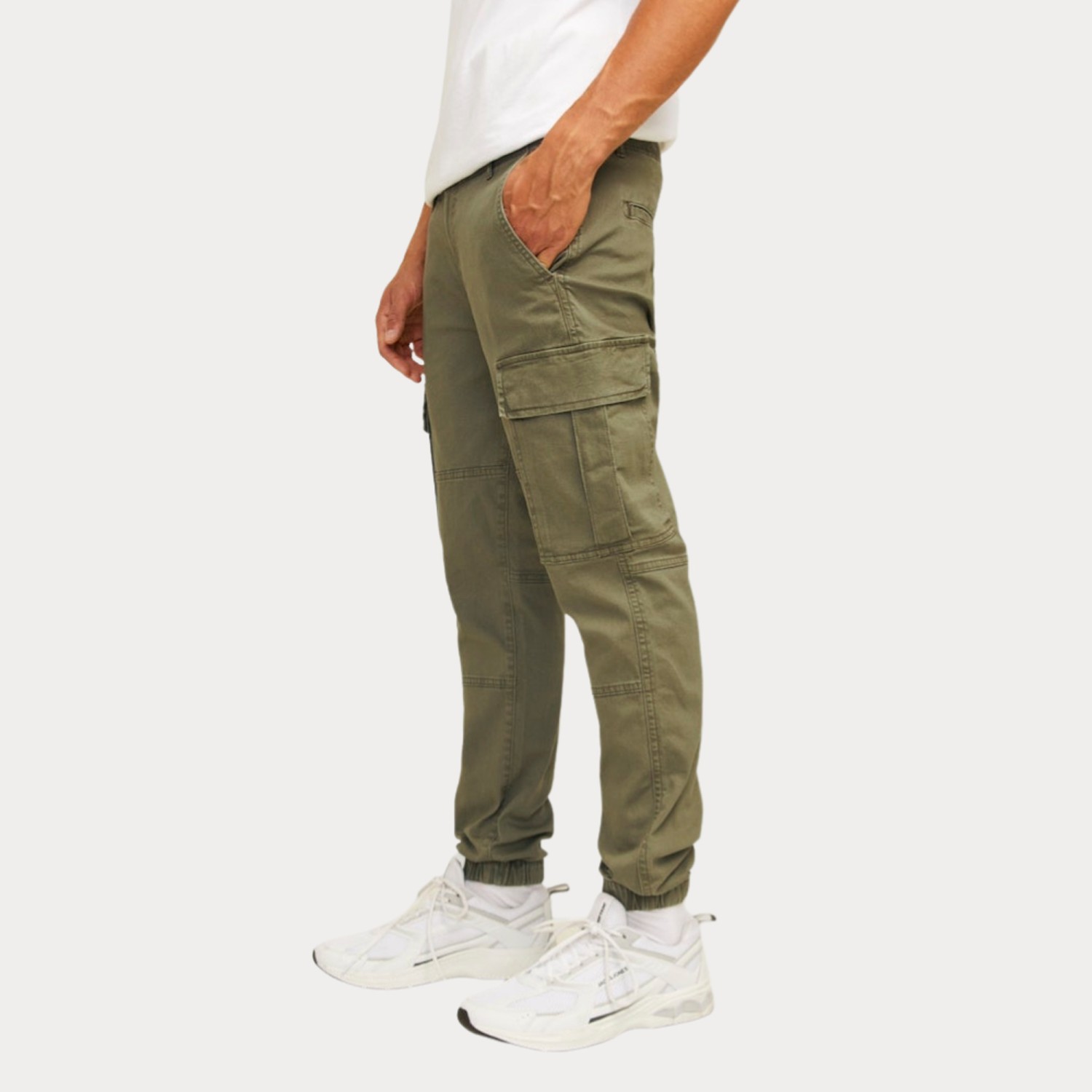 Ανδρικό Παντελόνι Cargo Slim Γραμμή JJ REBEL Ανδρικό Παντελόνι Cargo Slim Γραμμή JJ REBEL