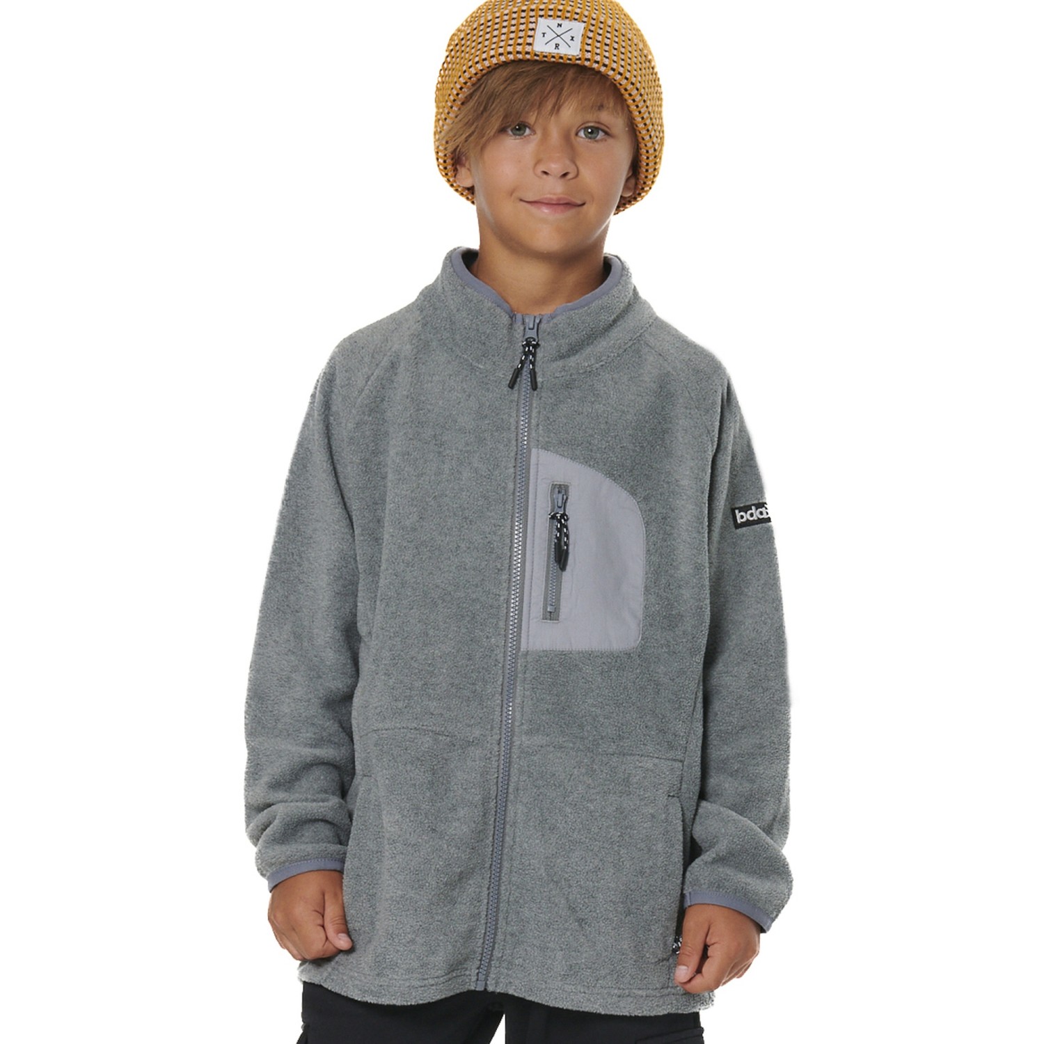 BOY'S FULL-ZIP POLAR FLEECE