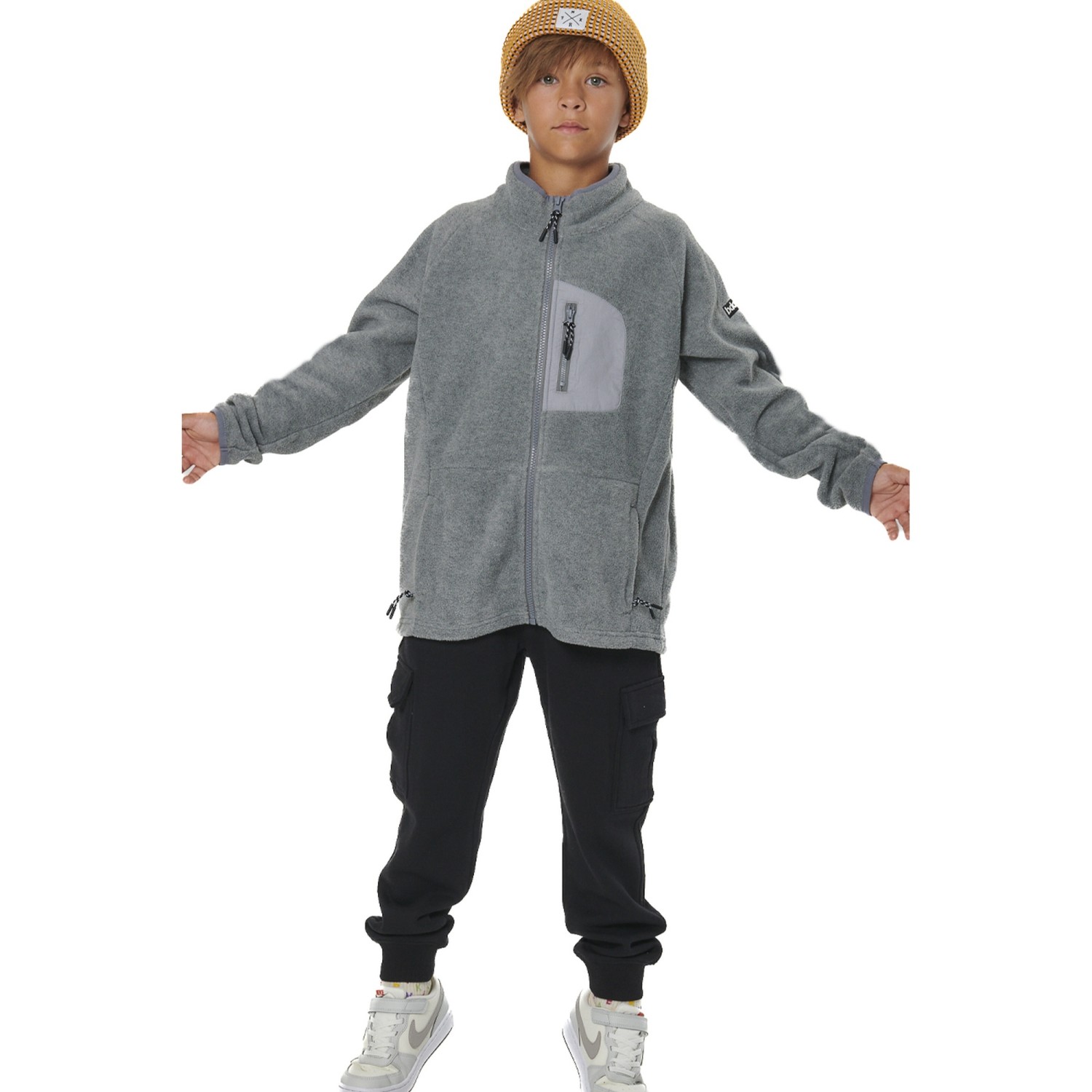 BOY'S FULL-ZIP POLAR FLEECE